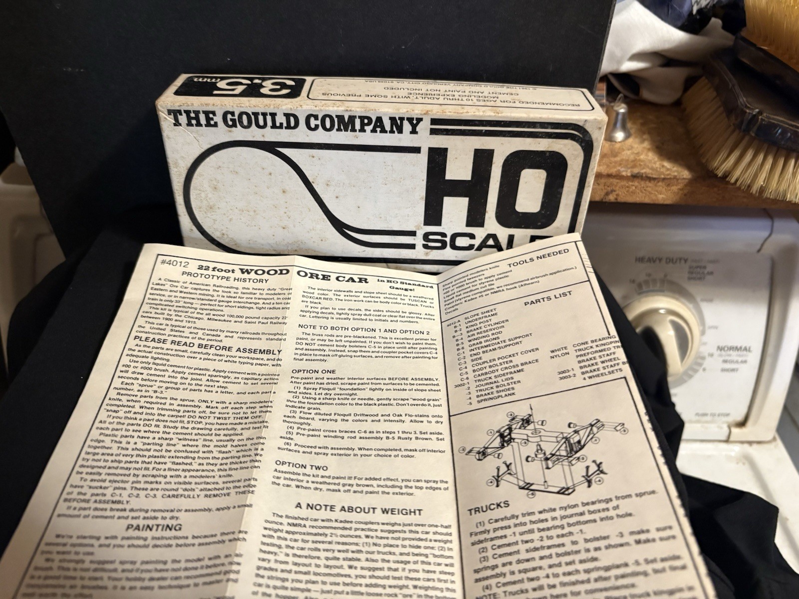 Tichy Trains #4012 22’ Ft Wood Ore Car HO Scale