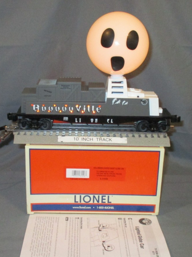 Lionel 37058 Halloween Illum. Ghost Globe Car w/ “Spooky Sounds” O/027 ga. 2012