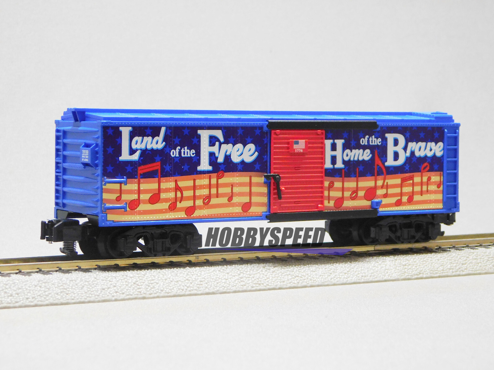 LIONEL AMERICAN FLYER PATRIOTIC SOUNDS BOXCAR S GAUGE railroad train 2219150 NEW