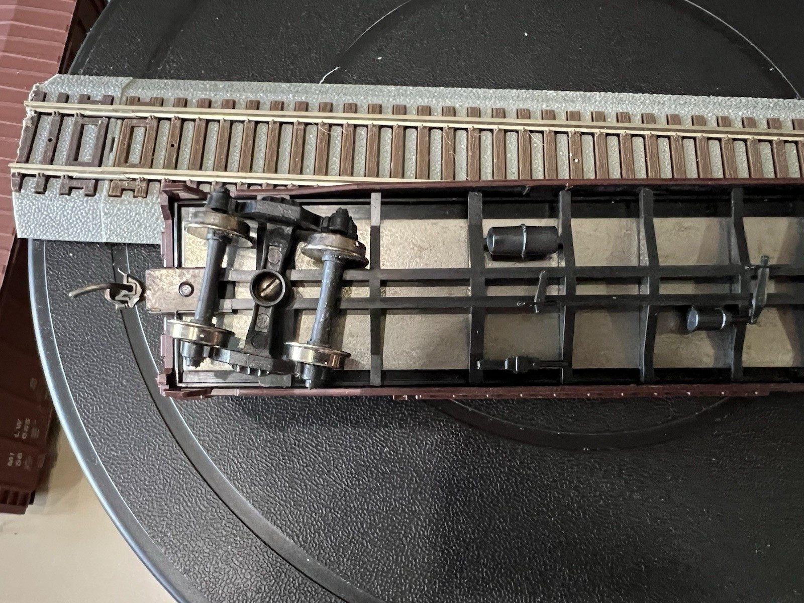 HO Scale Athearn assembled blue box Milwakee Road 50′ plug door box car