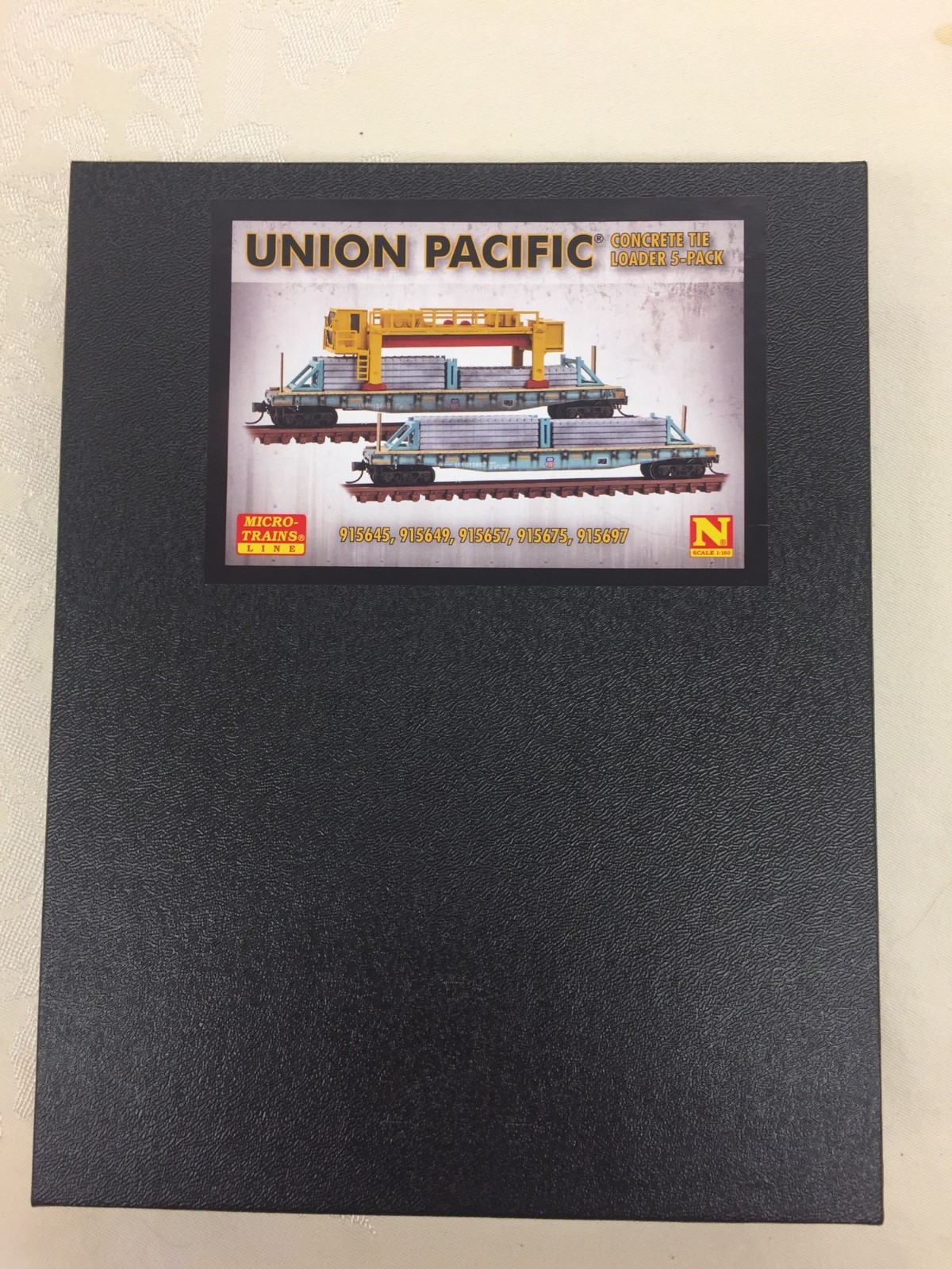 Micro-Trains Line Union Pacific Concrete Tie Loader 5-Pack 993 02 170 *MINT*