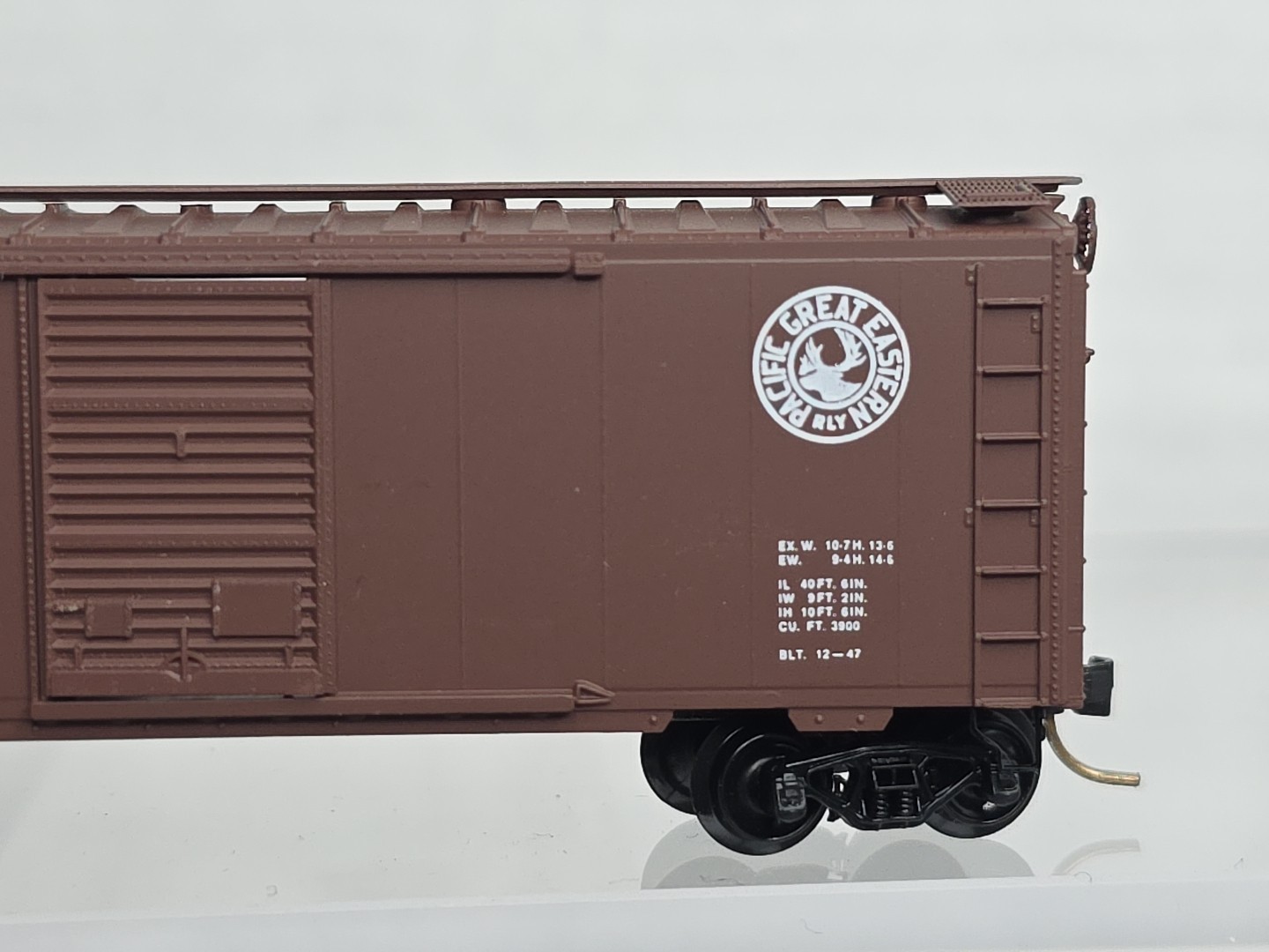 MTL N Scale 20970 Pacific Great Eastern PGE 4012 40′ Boxcar Micro Trains LNIB (Y