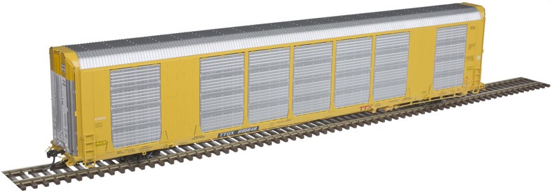 Atlas HO Scale Gunderson Multi-Max Enclosed Auto Rack TTX/Red #695651/G100035