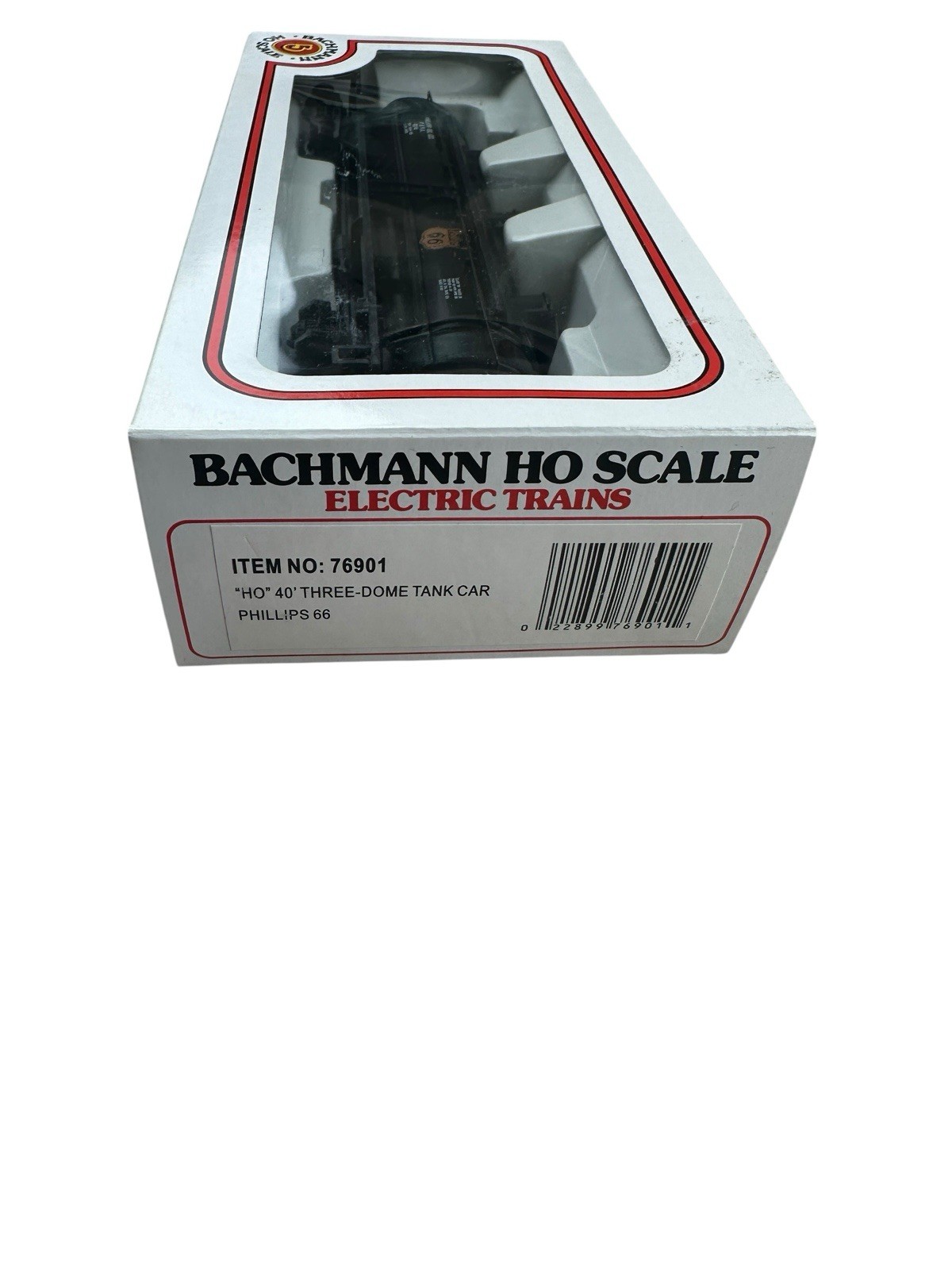 Bachmann HO Scale 40′ Three Dome Tank Car Phillips 66