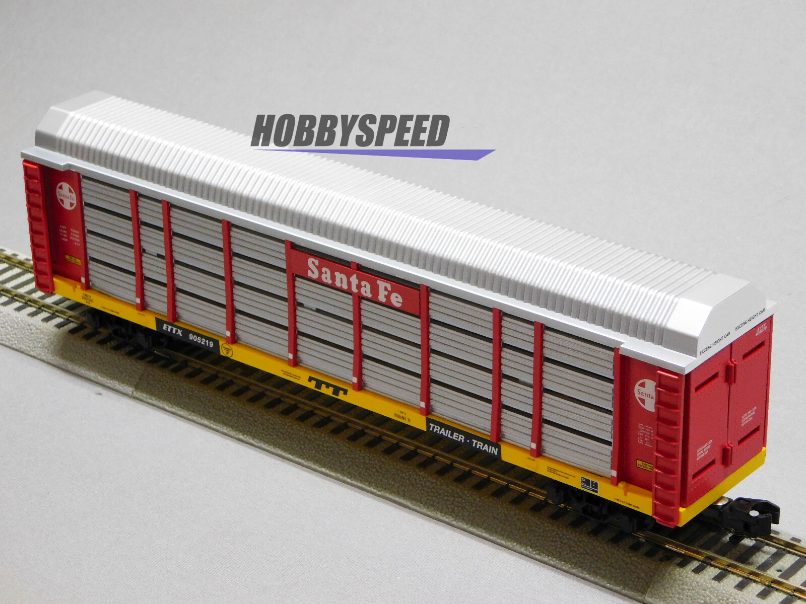 LIONEL AMERICAN FLYER S GAUGE SANTA FE AUTORACK #905219 freight car 2319011 NEW