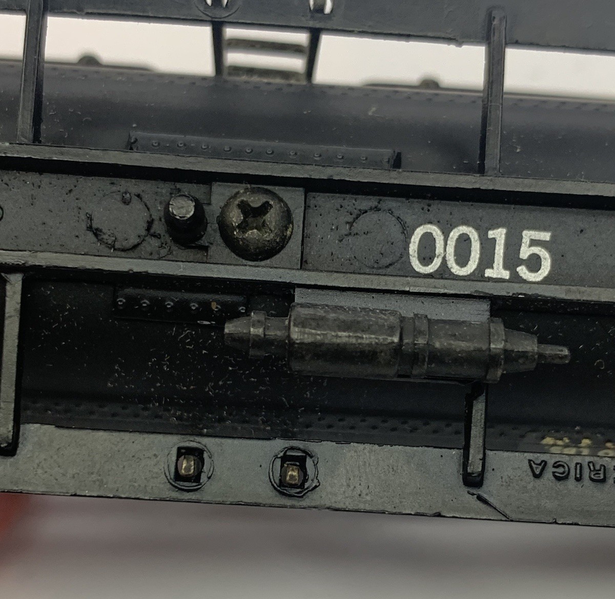Lionel Prewar 0015 3 Rail Super Detail Black Shell Tanker 1938-1942 SEPX 8126