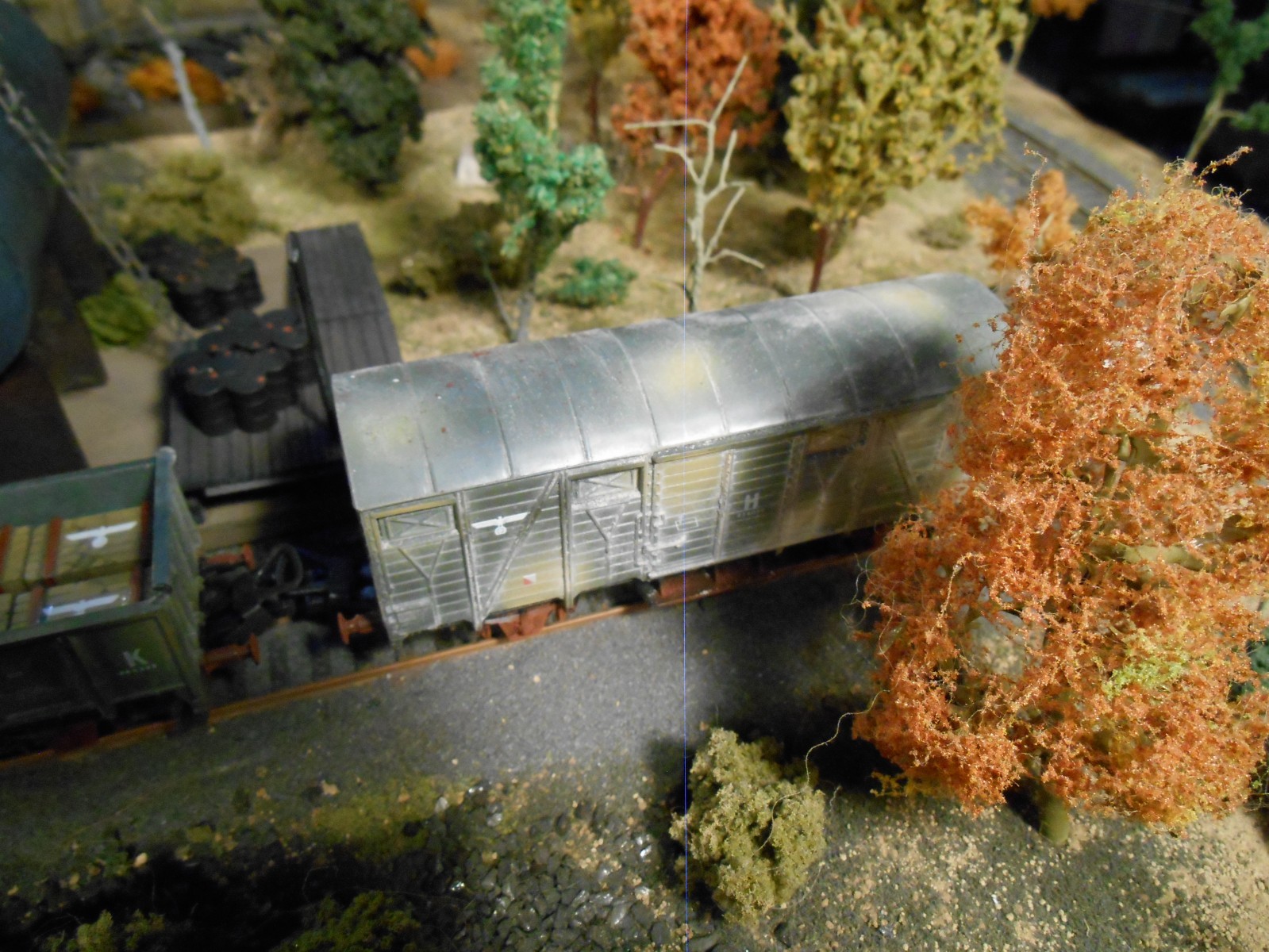 HO Roco Minitanks Artitec 6th Panzer LEOPOLD Artillery Train 6 Cars with Crew