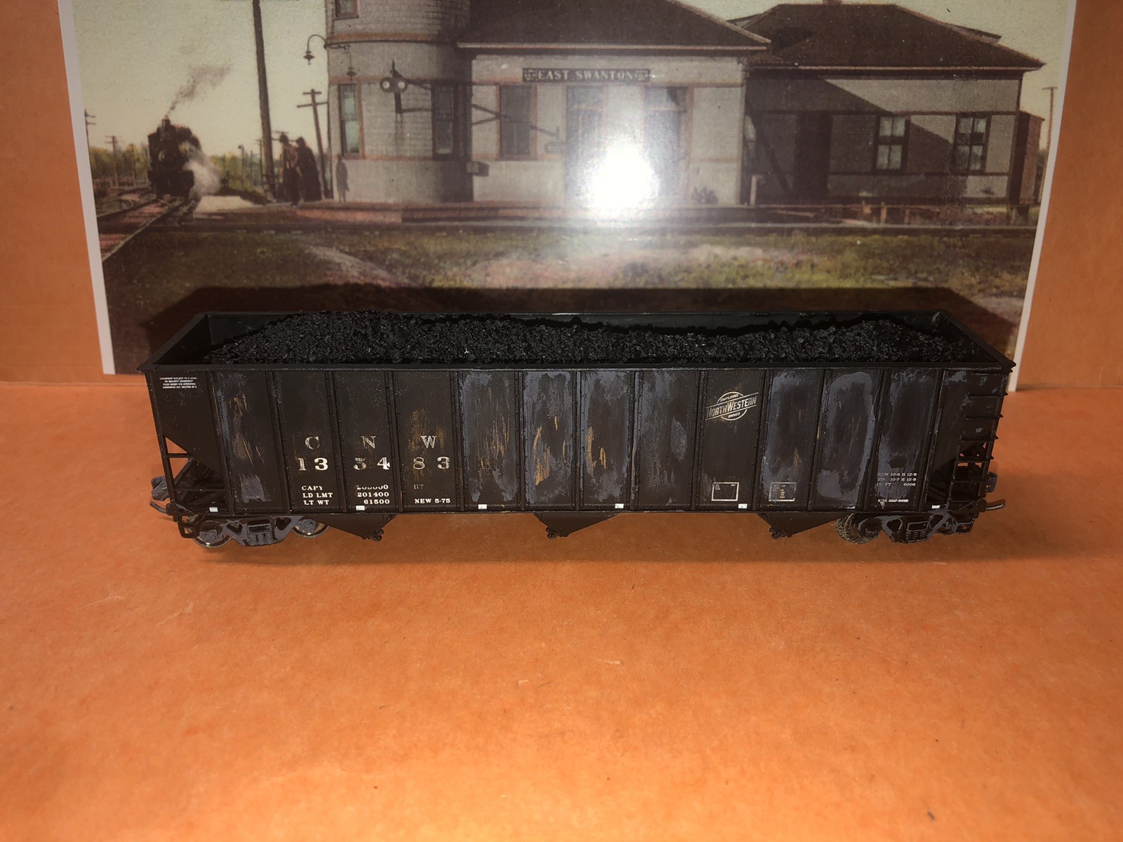 HO TRAIN WESTERFIELD Lot of 2 Pressed Steel Hopper & 1 unbuilt Hopper Lot#11117