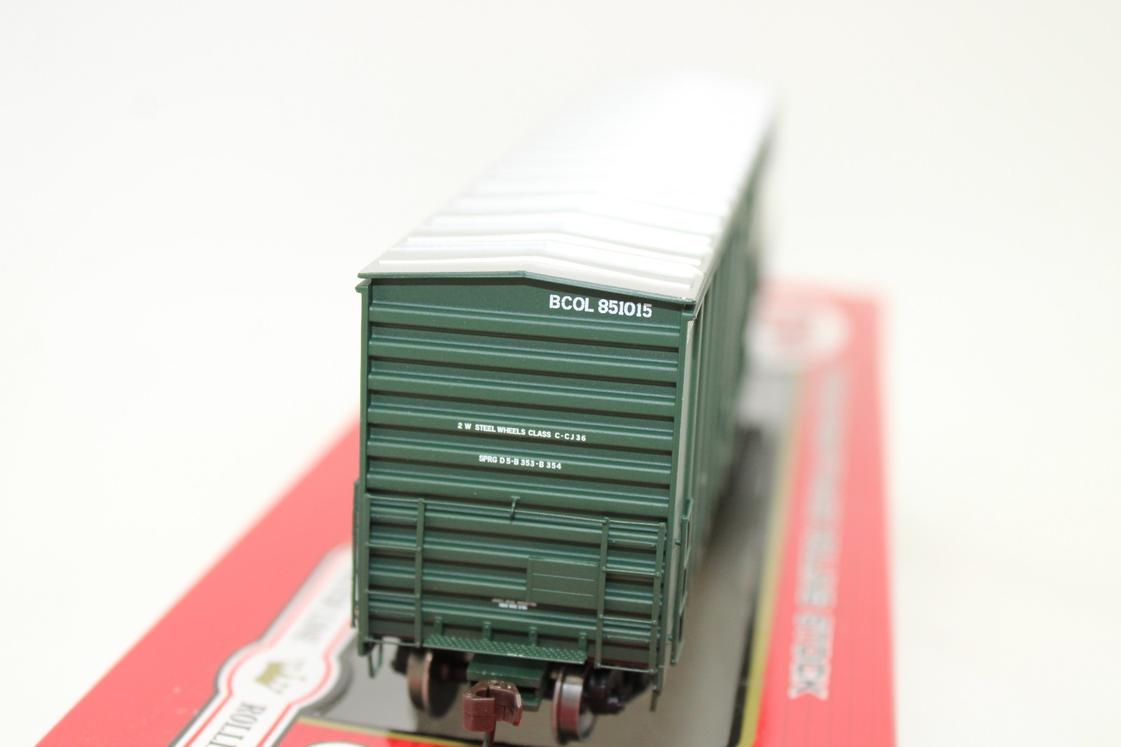 Atlas Master HO Scale BCOL British Columbia NSC 5277 PD Box Car #851015 NOS