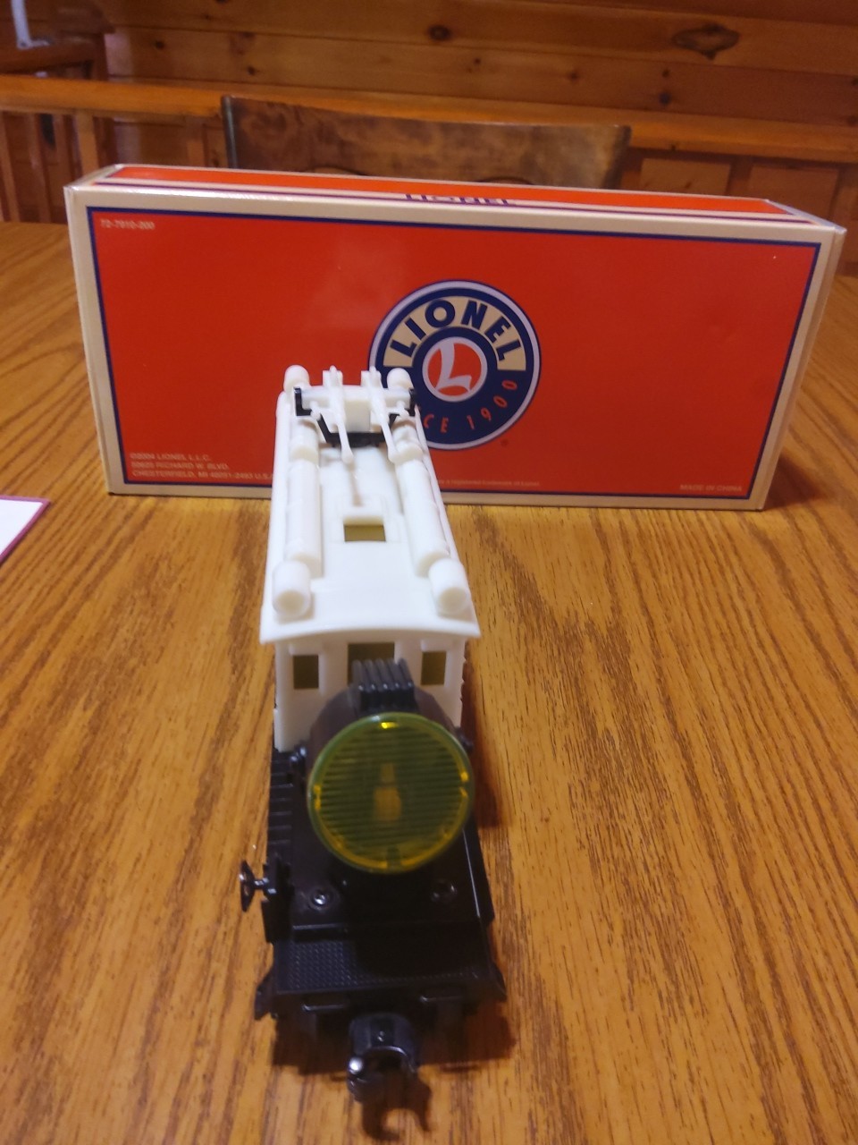 LIONEL 6-36863, AREA 51 GROOM LAKE ALIEN SECURITY CAR.