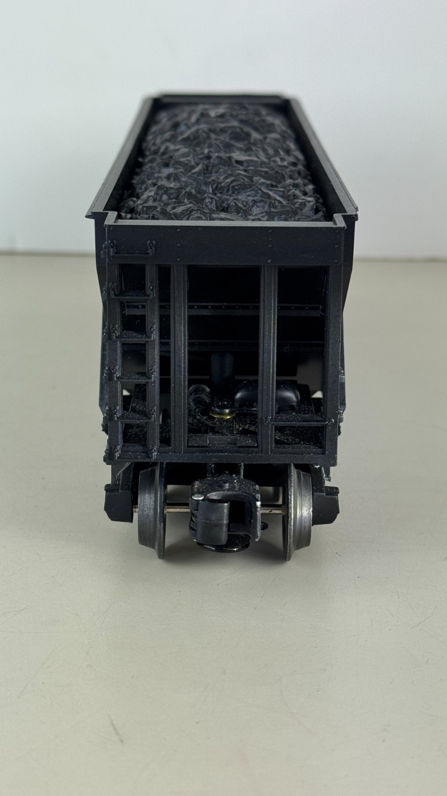 Lionel # 6-19324 ERIE 4 Bay HOPPER with Coal Load & Box – O Gauge Train