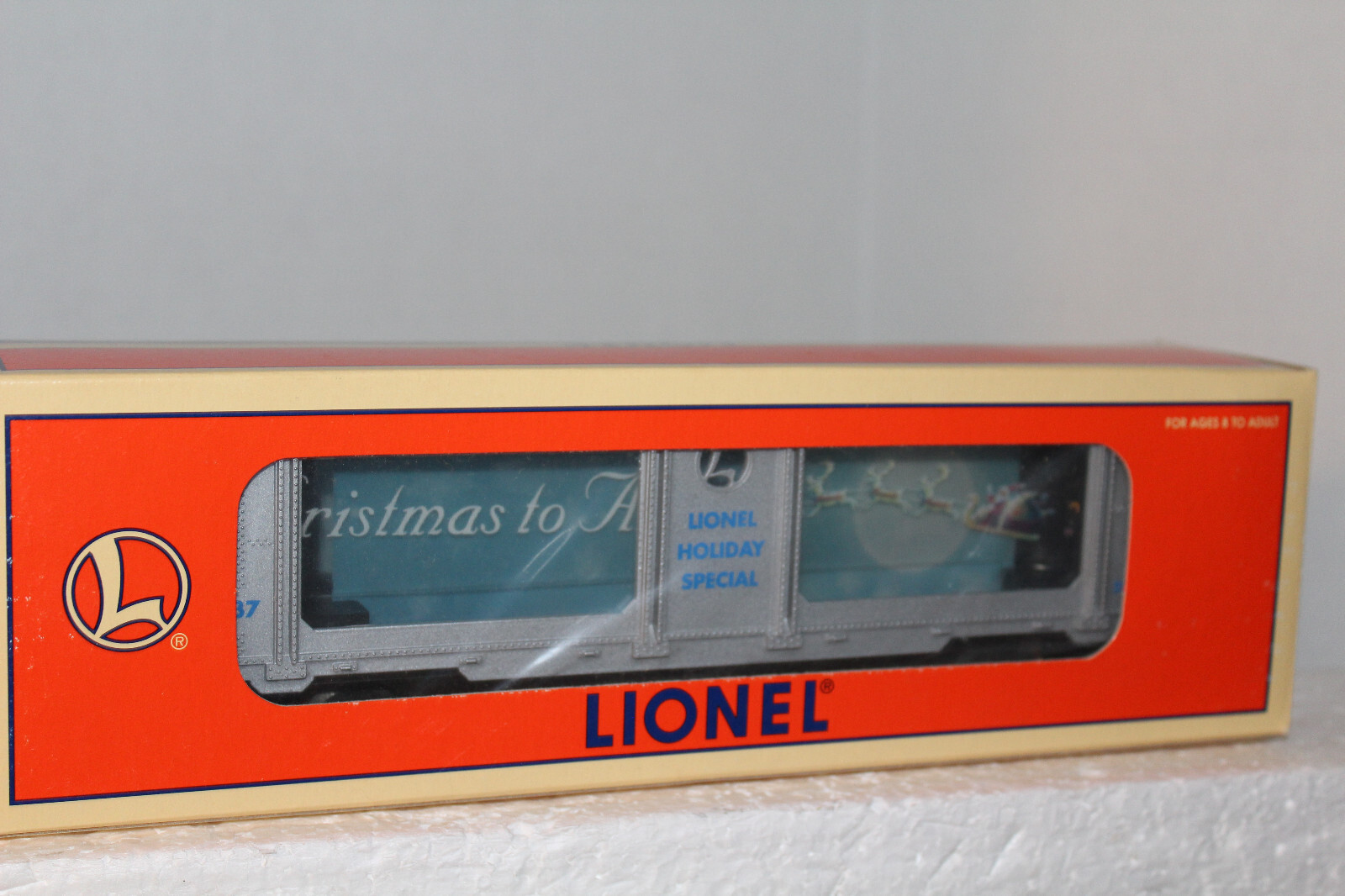 LIONEL #19855 CHRISTMAS AQUARIUM CAR