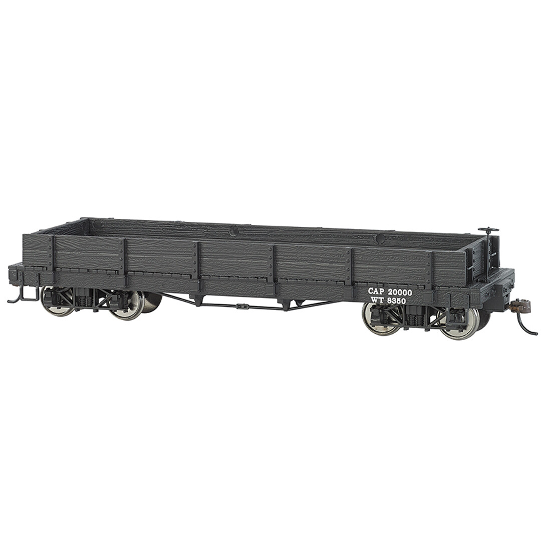 Bachmann 27298 Gondola – Black – Data Only On30 Scale