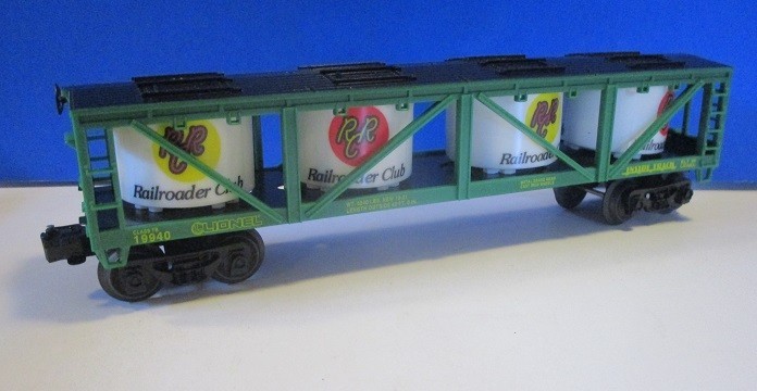 Lionel 6-19940 – 1996 Lionel Inside Track Vat Car – Road #19940 – Rough Box