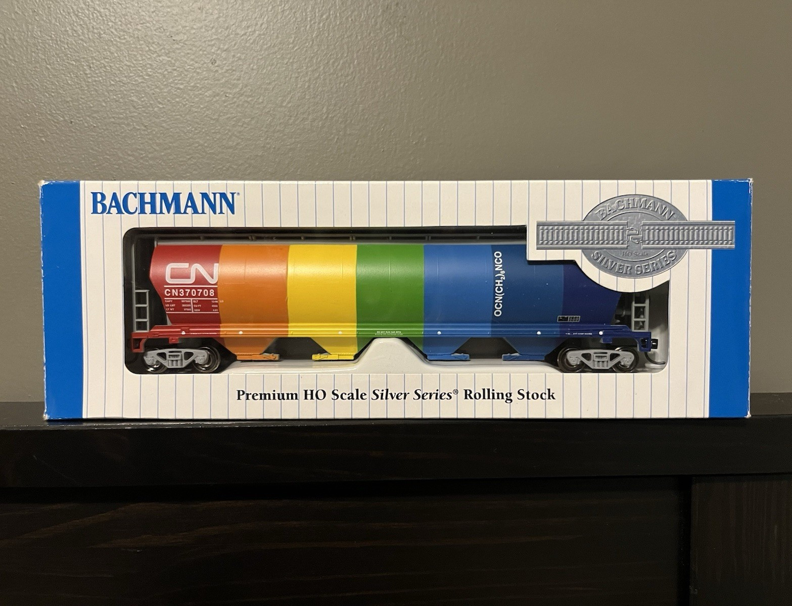 Bachmann HO Freight Car Canadian National CN Multicolor Two-Rail Analog DC