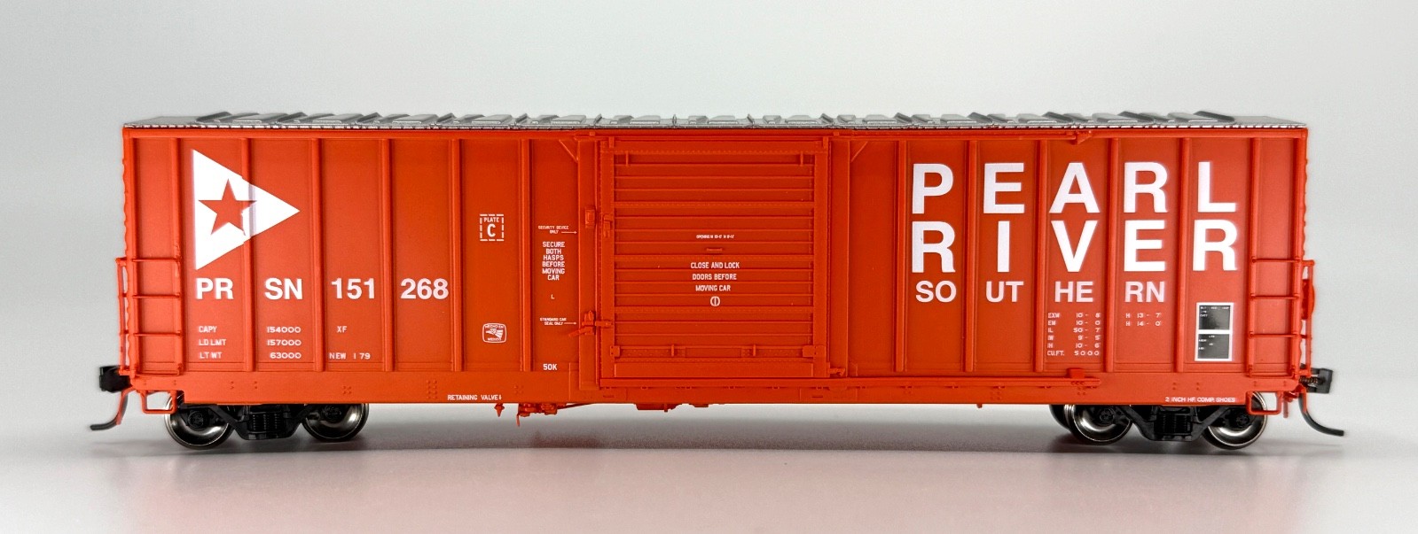 ATLAS Master RTR Custom Freelance CNCF 50′ Box Car 1 of 50 Made