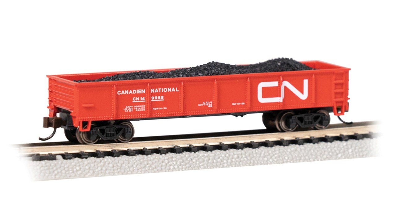 Bachmann ~ N Scale ~ New 2026 ~ 40′ Gondola ~ Canadian National #149930 ~ 17257