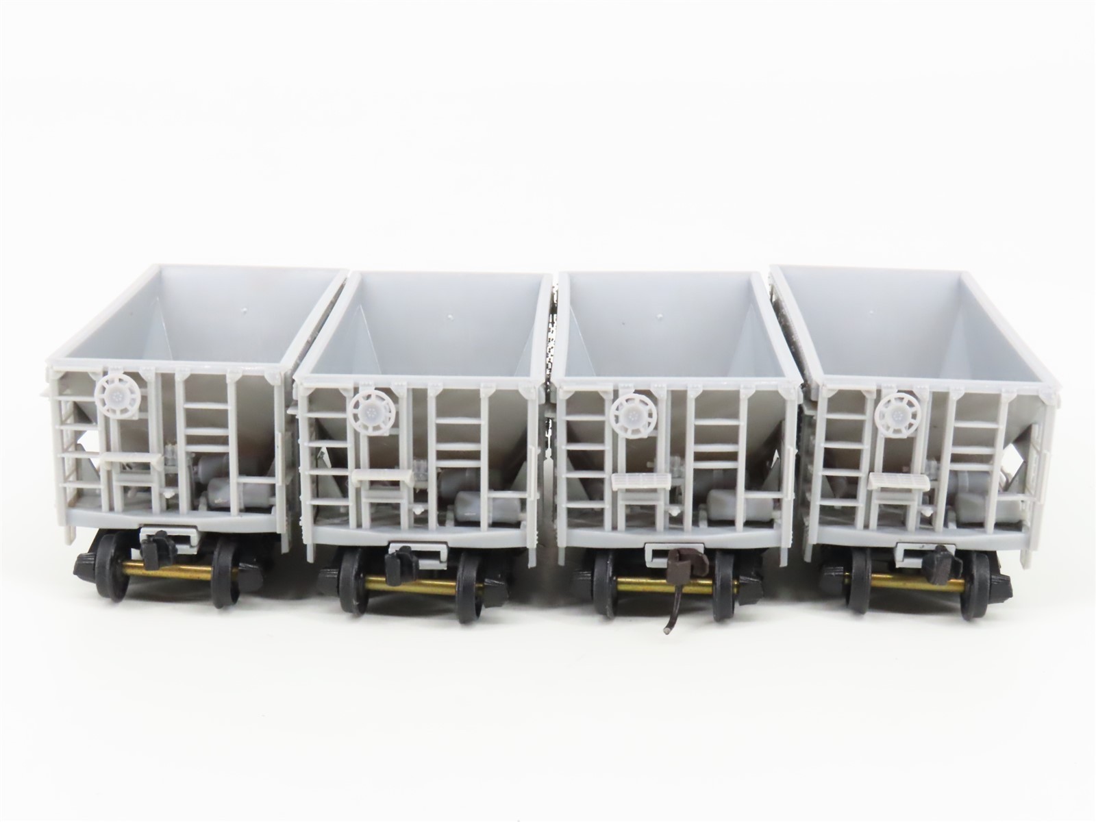 HO Scale Walthers 932-4400 Undecorated Ore Cars 4-Pack