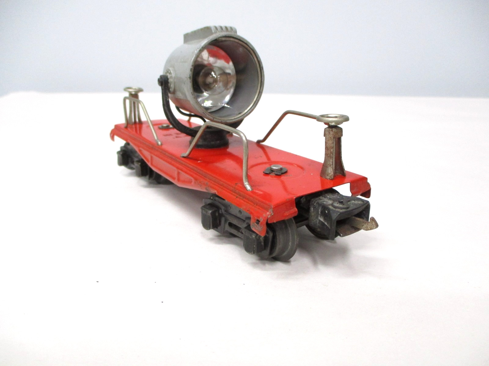 Lionel 2620 Floodlight Car Red with Gray Light 1941 Prewar O gauge X8634