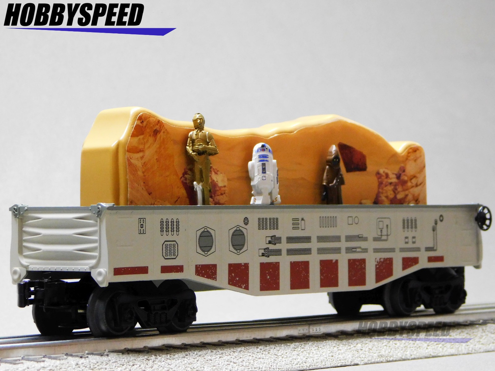 LIONEL DISNEY STAR WARS REBEL CHASING GONDOLA DROIDS O GAUGE train 2528310 NEW