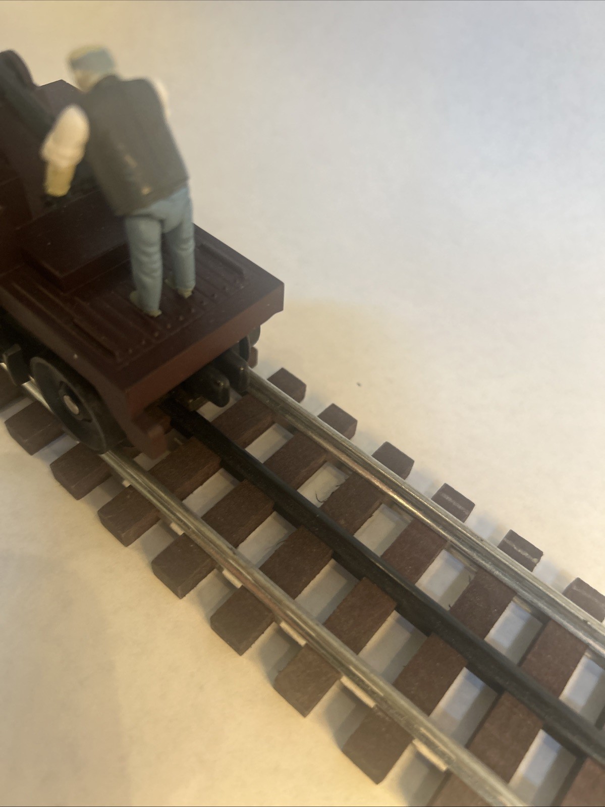 MTH Railking 30-2059 Operating Tuscan Handcar – 1999 – O Gauge