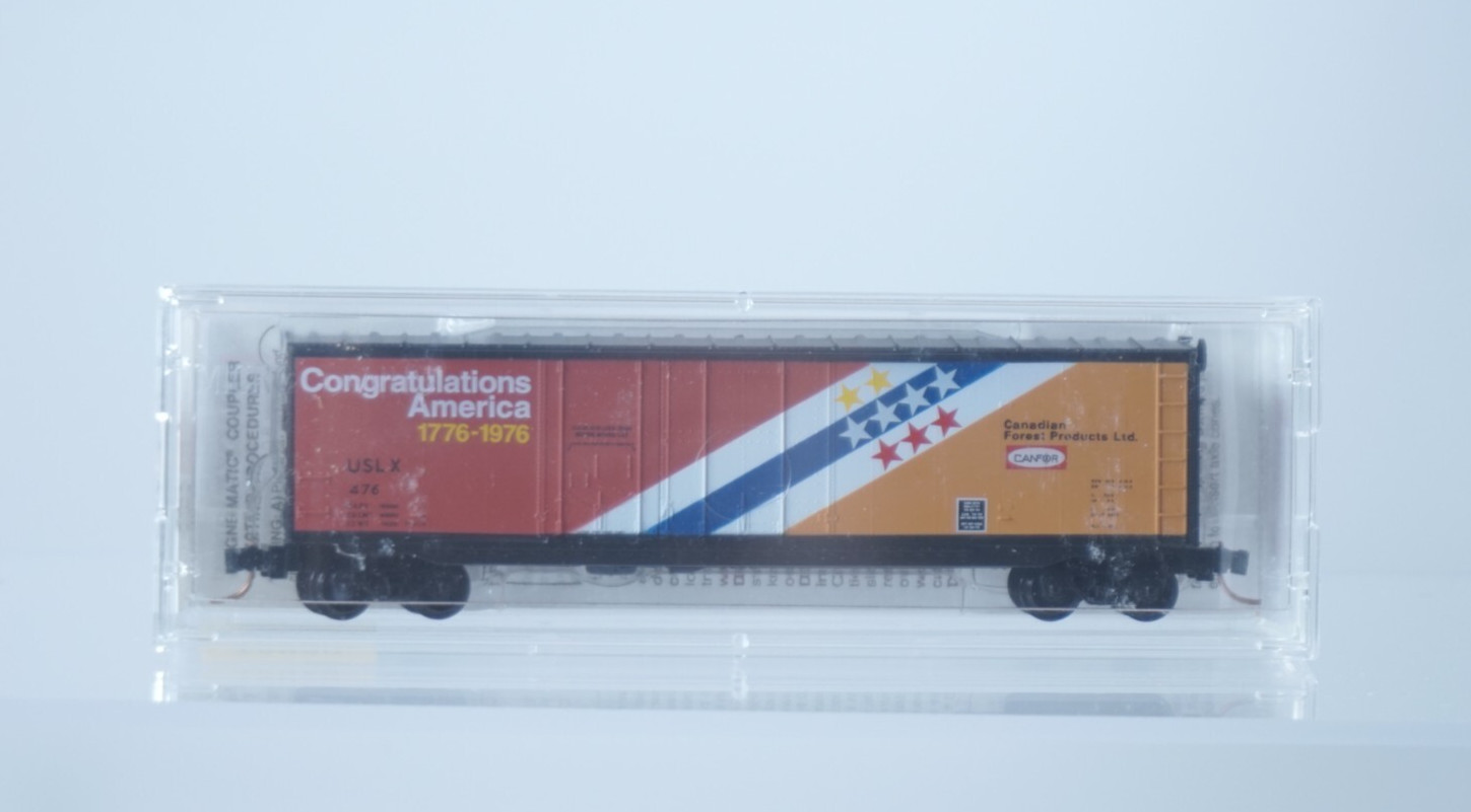 NOS Micro-Trains CANADIAN FOREST PRODUCTS LIMITED 476 N Scale Box Car – 75050