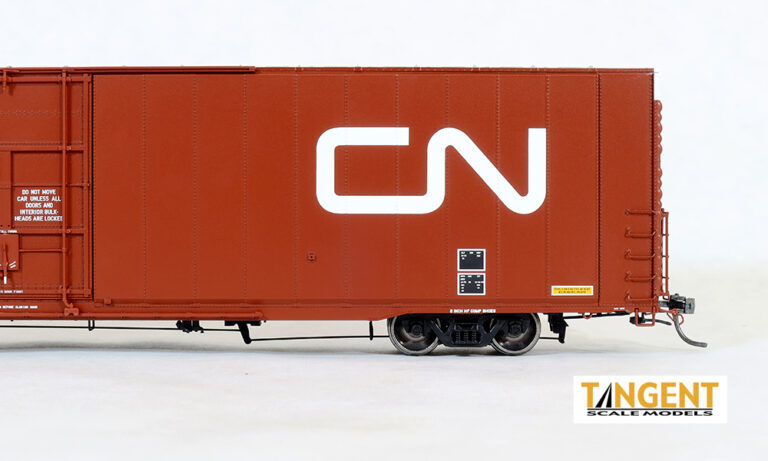 TANGENT HO Greenville 86′ Double Plug Door Box Car 25039 CN ‘Delivery 10-1978’