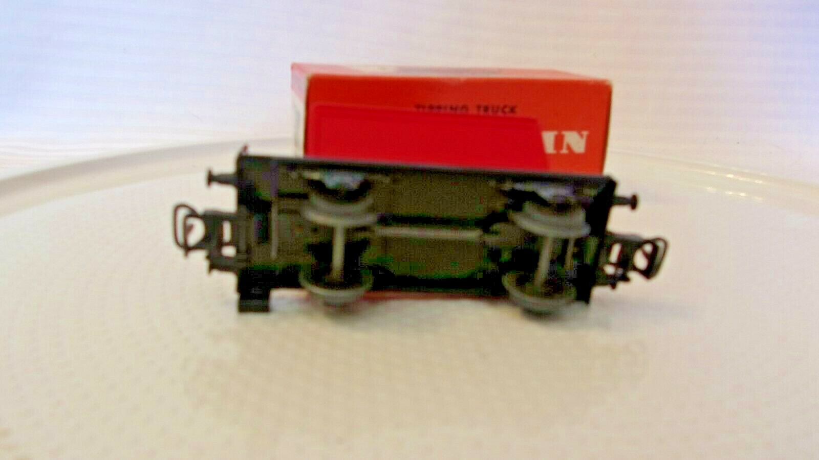 HO Scale Märklin Tipping Ore Car, Red #4513 Vintage 1953