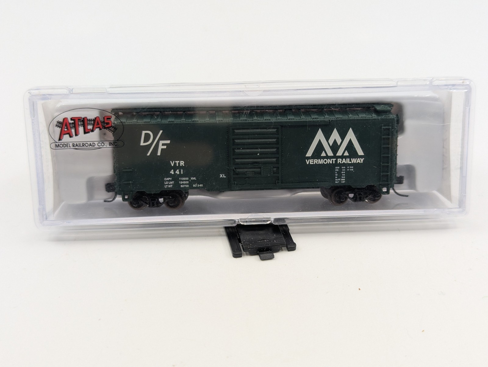 Atlas 34064 40′ Box Car Vermont Railway #441