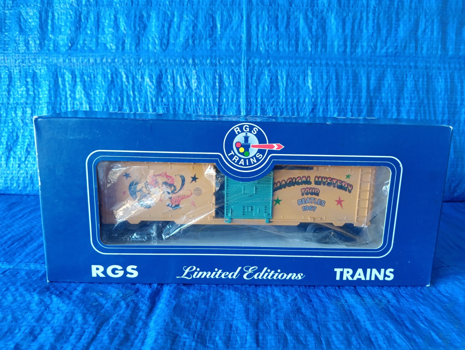 The BEATLES: MAGICAL MYSTERY TOUR Lionel RGS Train Car (1 of 50) Limited Edition