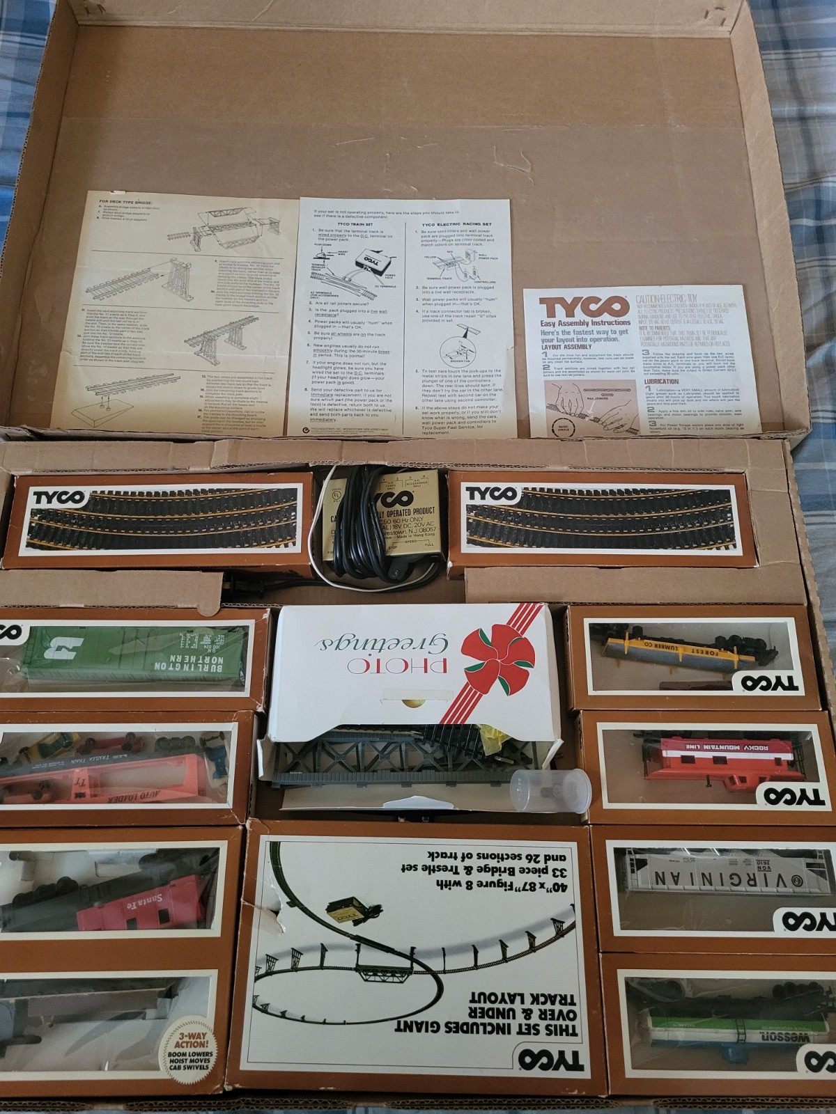 Tyco Comin’ Round the Mountain Ho Scale Train Set JC Penney Exclusive RARE!