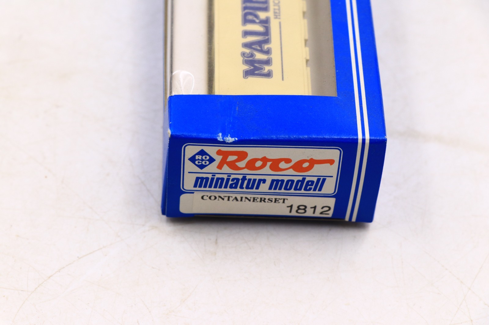 Roco 46560 Container Flat Car W/ 1812 Container Set New Boxed Sealed Parts