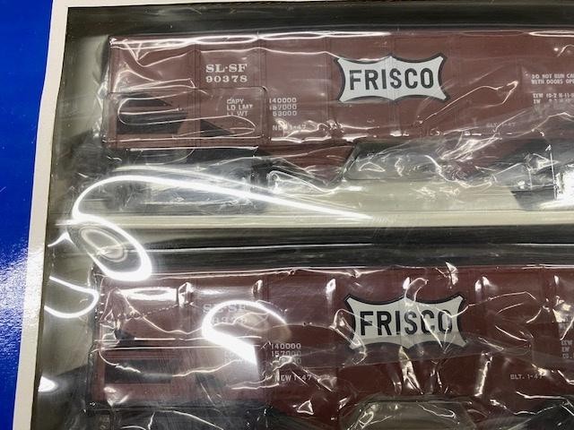 Vintage Industrial Rail FRISCO 027 Ore Hopper Cars Rolling Stock 3 Pack New