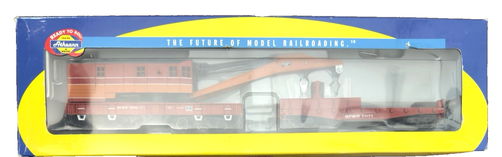 Athearn 7526 HO Scale Southern Pacific Daylight 200 Ton Crane/Tender #7070/7071