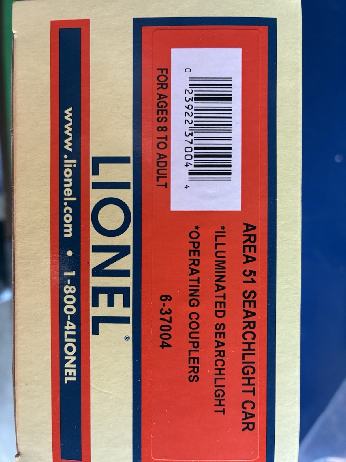 Lionel Area 51 Searchlight Car