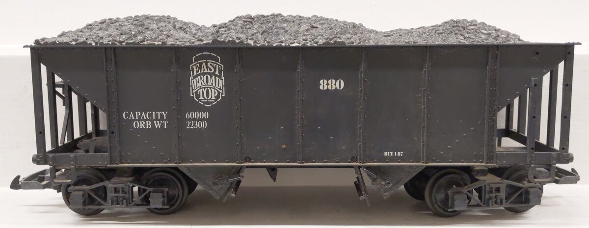 LGB 4076 G Scale East Broad Top Hopper Car #880/Box