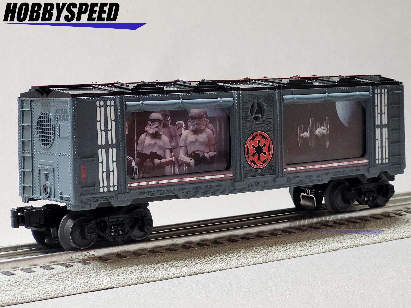 LIONEL STAR WARS EMPIRE STORM TROOPER AT-AT BOXCAR O GAUGE 2523030-STRM NEW