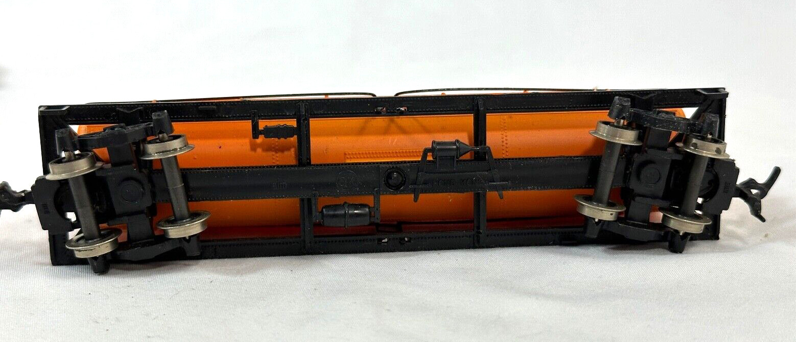 HO Scale Shell Gas 3 Dome Tank Car Ahm Vintage S. C. C. X. 1245 Train Nice