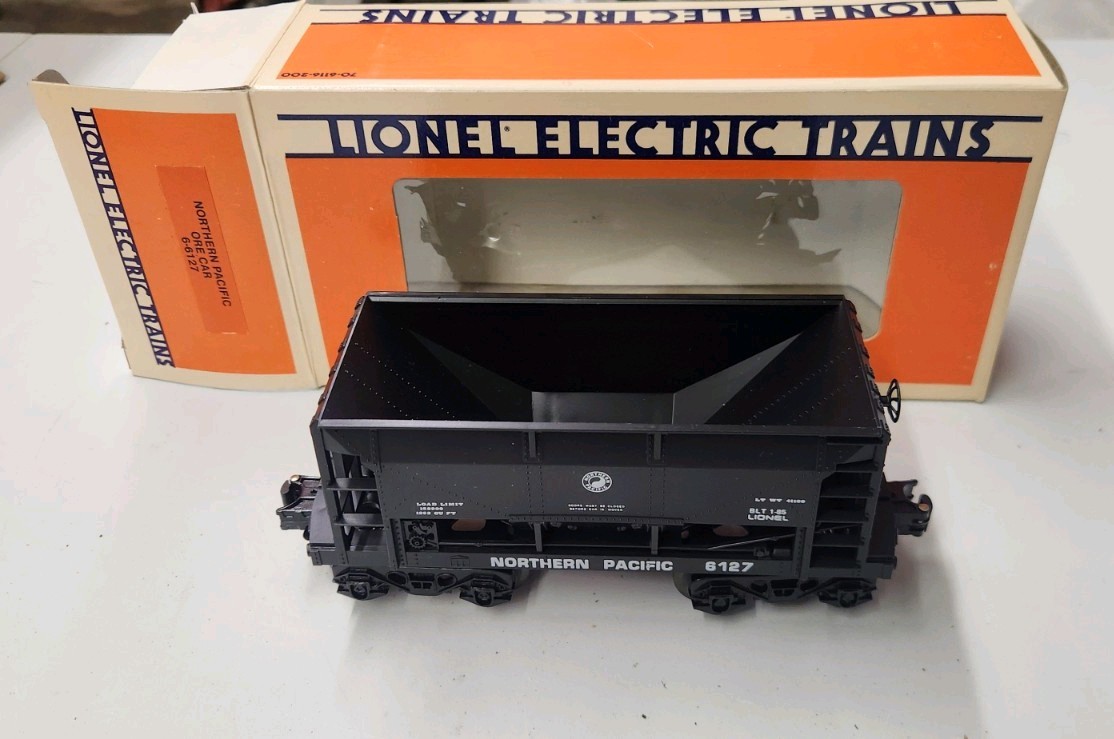 Lionel 6-6127 O Gauge Northern Pacific Ore Car Original Box