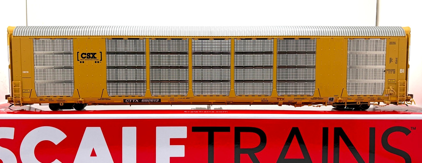 SCALETRAINS SXT38883 RIVET COUNTER GREENBRIER-GUNDERSON MULTI-MAX AUTORACK CSX