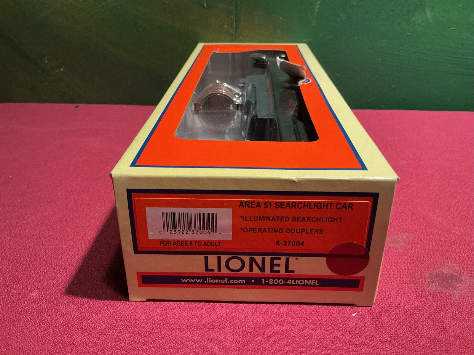 Lionel Area 51 Searchlight Car 6-37004 1D