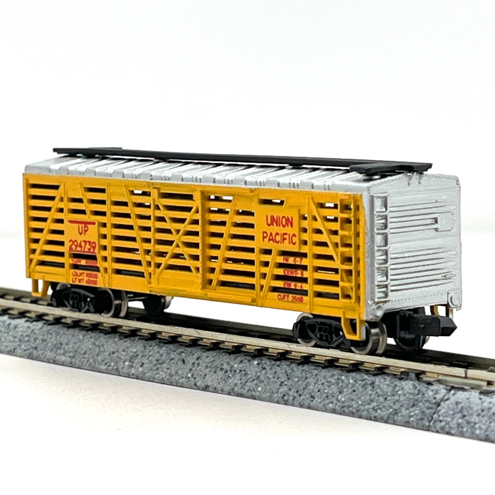 Life-Like N Scale 7790 Union Pacific Despatch Stock Cattle Livestock Car 294739