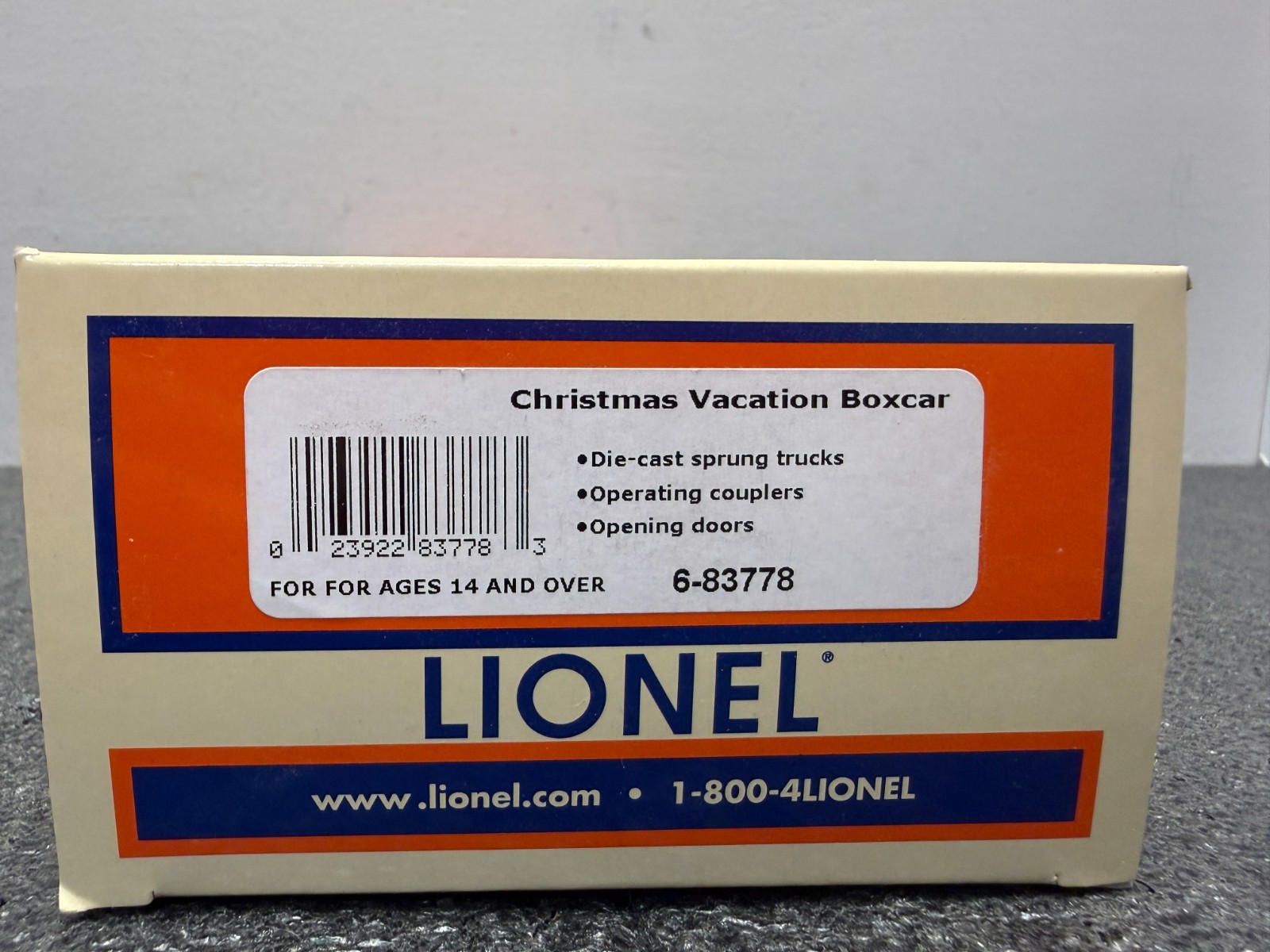Lionel O Scale 6-83778 National Lampoon Christmas Vacation Boxcar – NEW