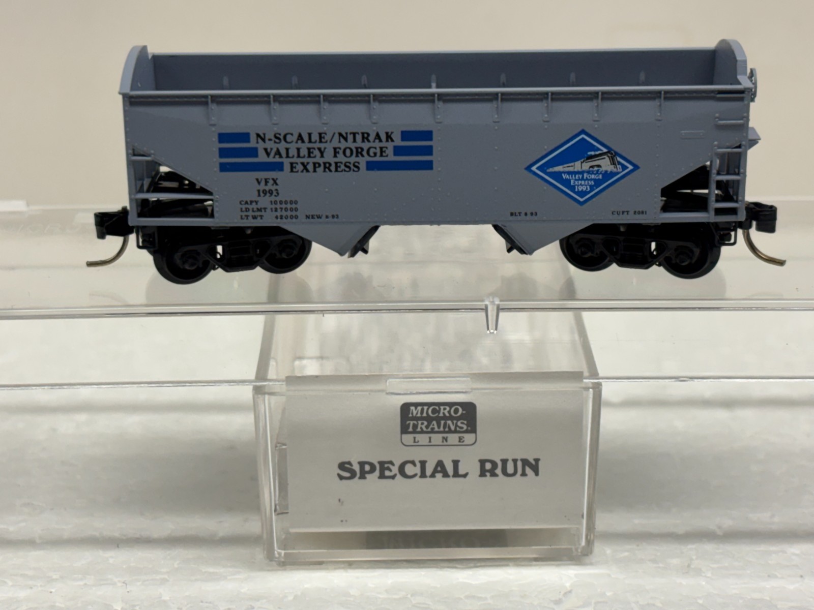 N Scale Micro Trains MTL Special Run 93-24 Valley Forge VFX 1993 Hopper