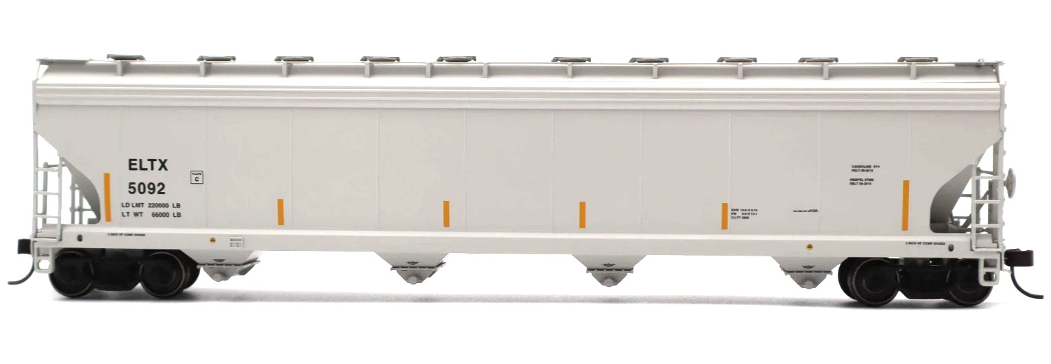 Atlas ~ HO Scale ~ Master ACF 5800 4-Bay Covered Hopper ~ Soltex Polymers ELTX