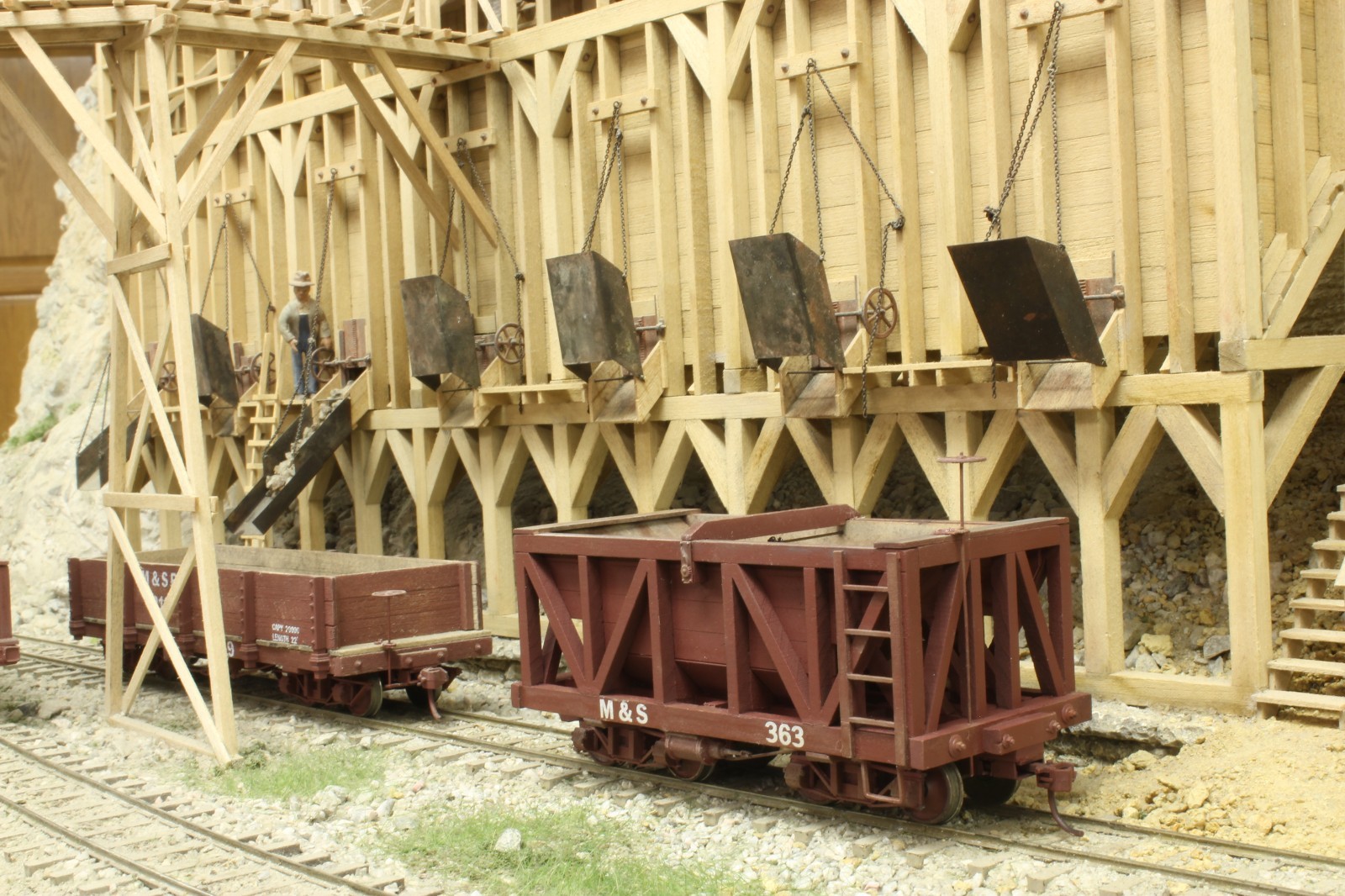 Berkshire Valley Models On3/On30, 1/48 16′ Ore Car Kit – #351