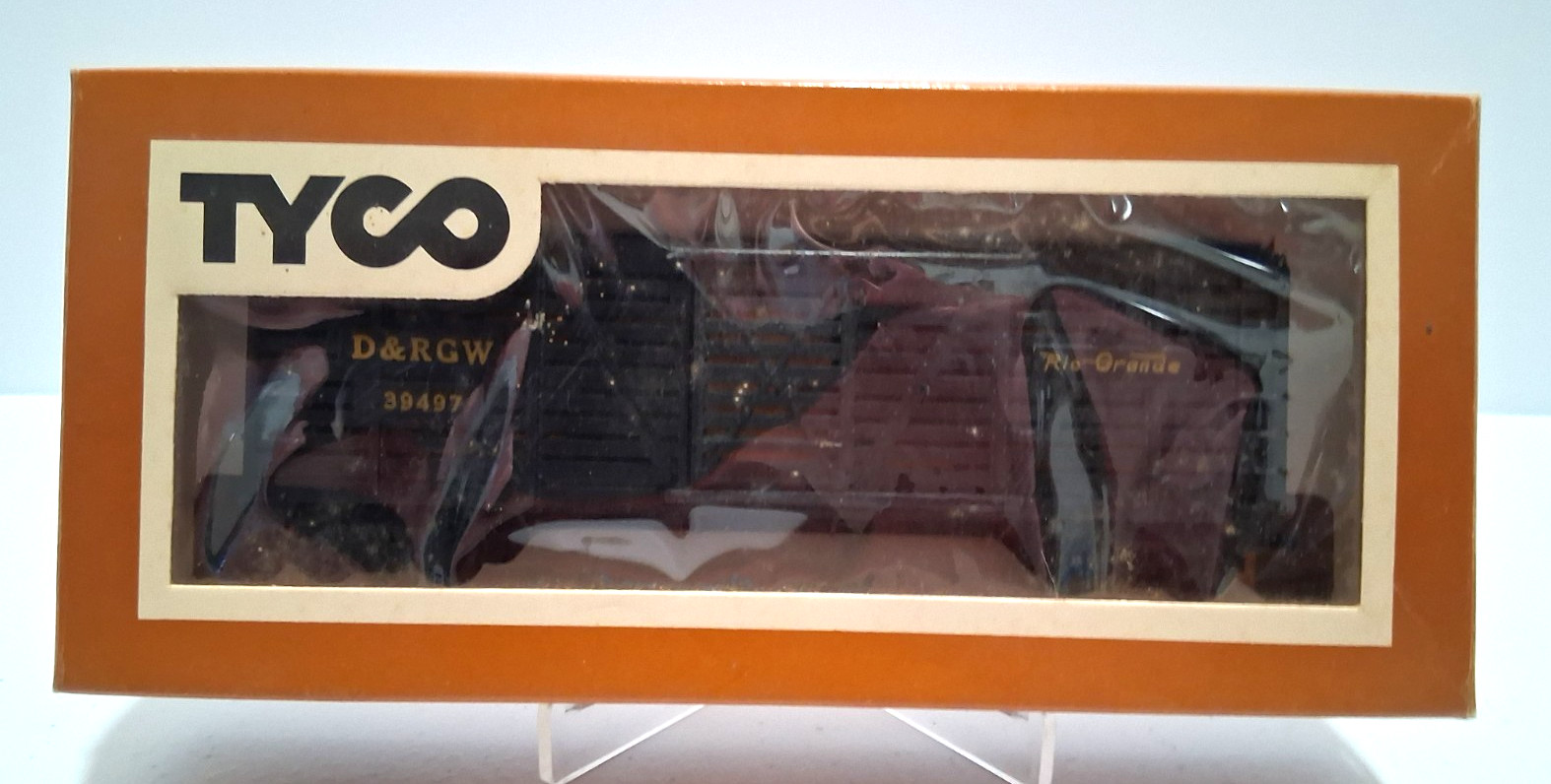 HO Scale Tyco D & RGW 40′ Stock Car 312D 39497 NOS