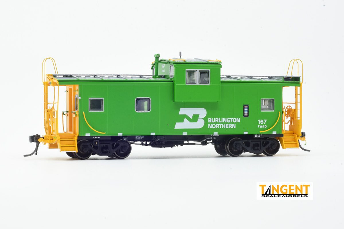 Tangent Burlington Northern International Wide Vision Cupola Caboose 60313 FW&D