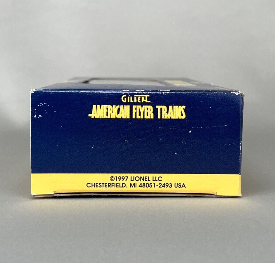 American Flyer 6-48408 Sunoco Single-Dome Tank Car S-Gauge NIB
