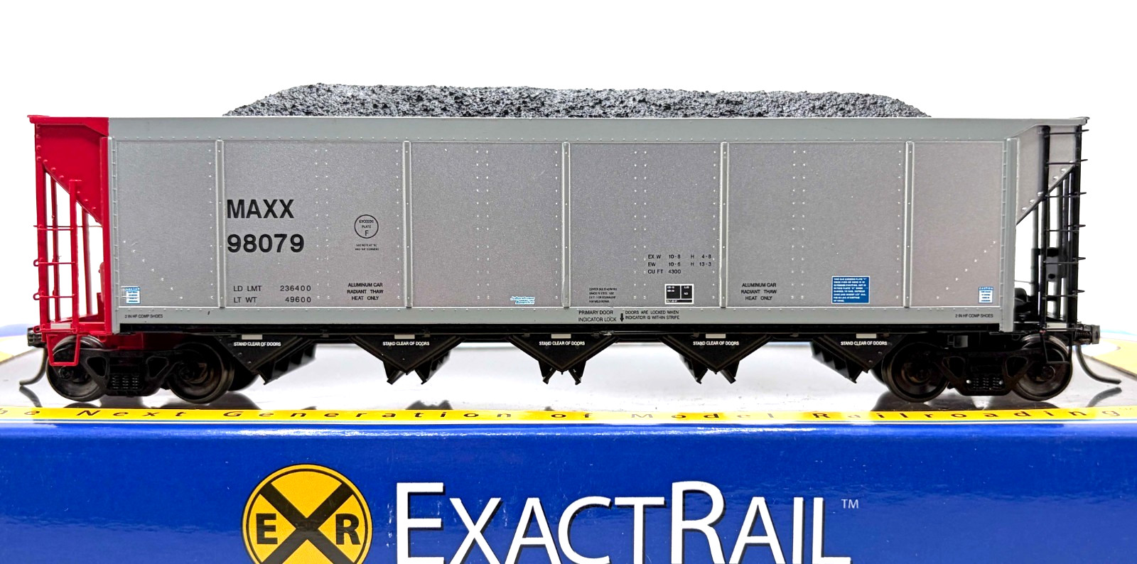 HO EXACTRAIL EE-1309-8 JOHNSTOWN AMERICA AUTOFLOOD II W/ LOAD MIDAMERICAN ENERGY